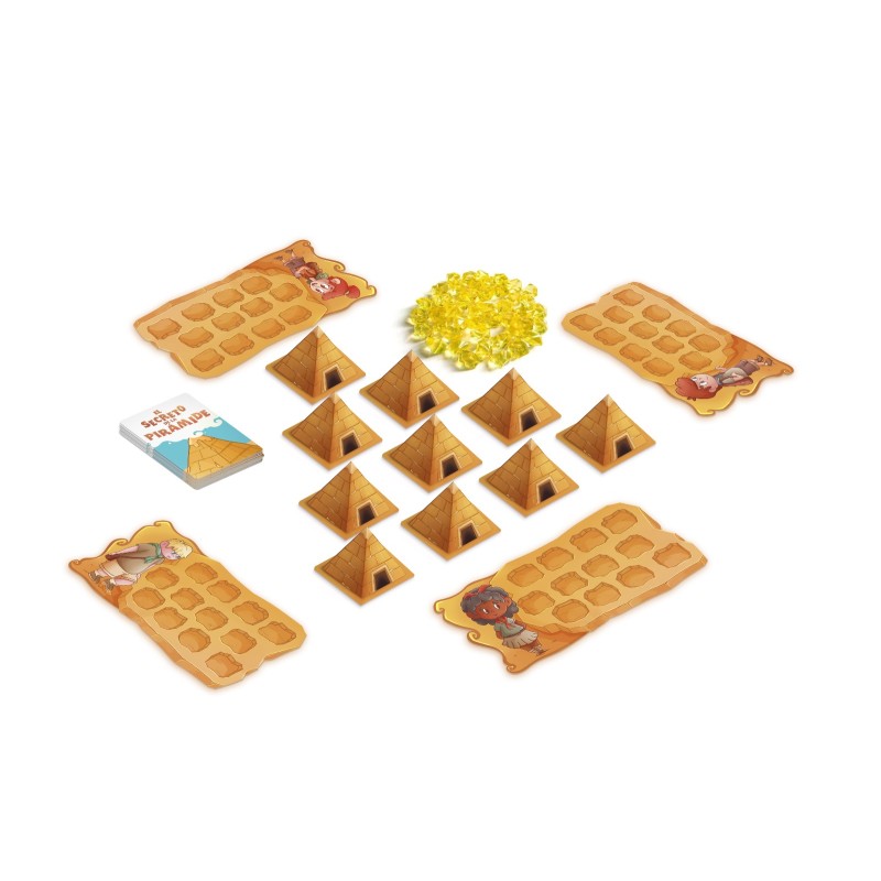 El secreto de la pirámide - Un juego de mesa infantil