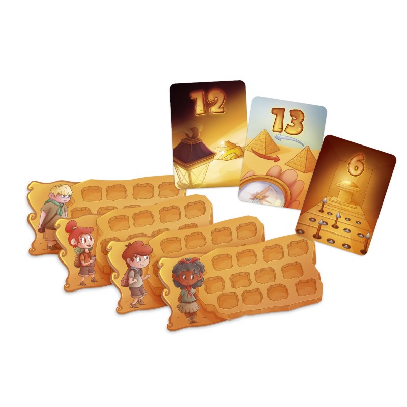 El secreto de la pirámide - Un juego de mesa infantil