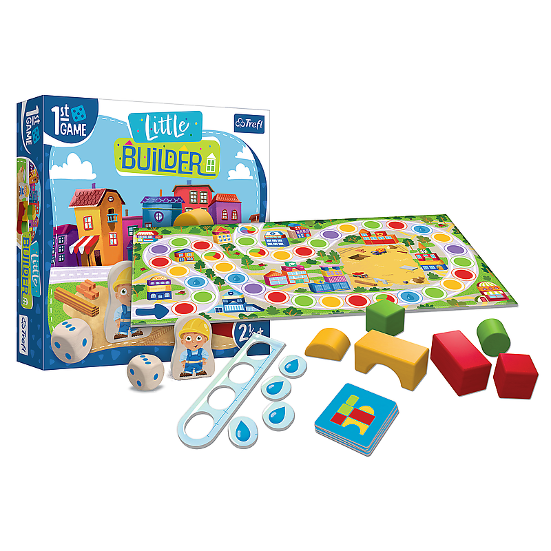 LITTLE BUILDER, juego infantil a partir de 2 años