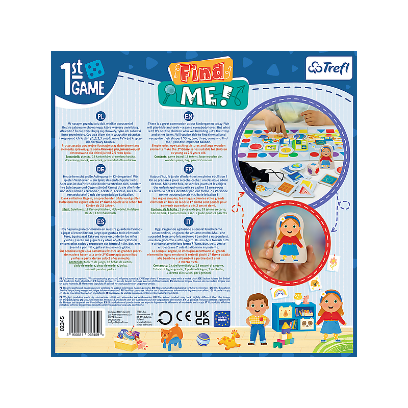 FIND ME!, juego infantil a partir de 2 años