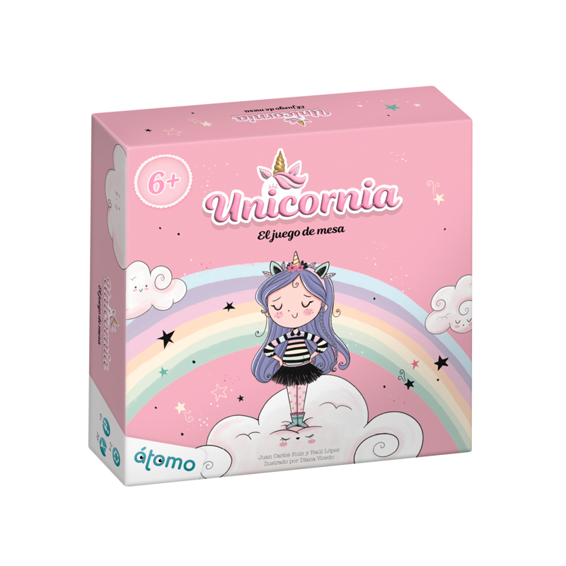 UNICORNIA, EL JUEGO DE MESA CON BRILLI BRILLI