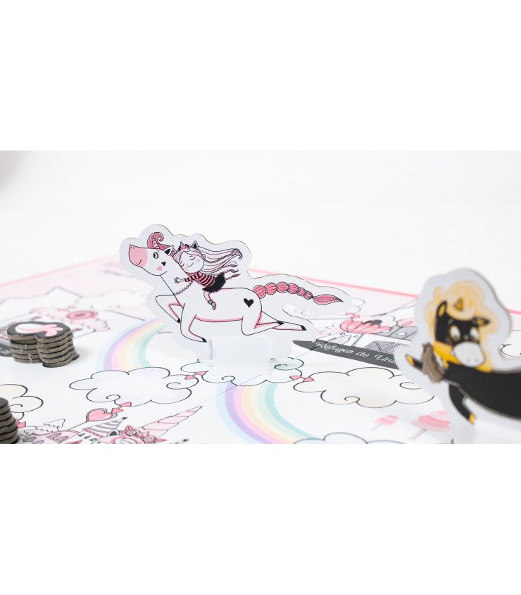 Atomo Games UNICORNIA – Il Gioco Di Carte Ufficiale, 2-4 Giocatori, 20 Minuti, +6 Anni, Con 93 Carte