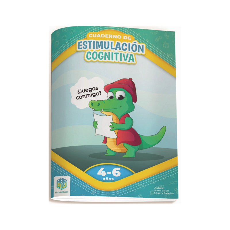 CUADERNO DE ESTIMULACIÓN COGNITIVA ¿JUEGAS CONMIGO? +4 AÑOS