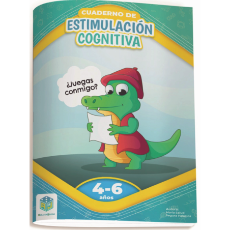 CUADERNO DE ESTIMULACIÓN COGNITIVA ¿JUEGAS CONMIGO? +4 AÑOS