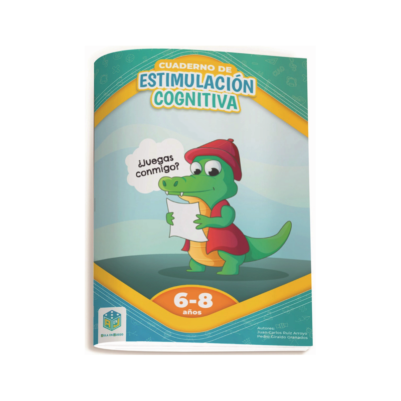 CUADERNO DE ESTIMULACIÓN COGNITIVA. ¿JUEGAS CONMIGO? +6 AÑOS