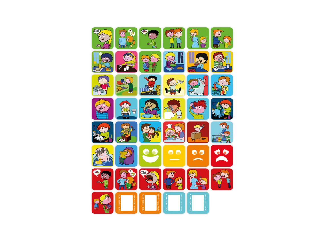 Tarjetas Learning Bits: Behavior & Daily Tasks