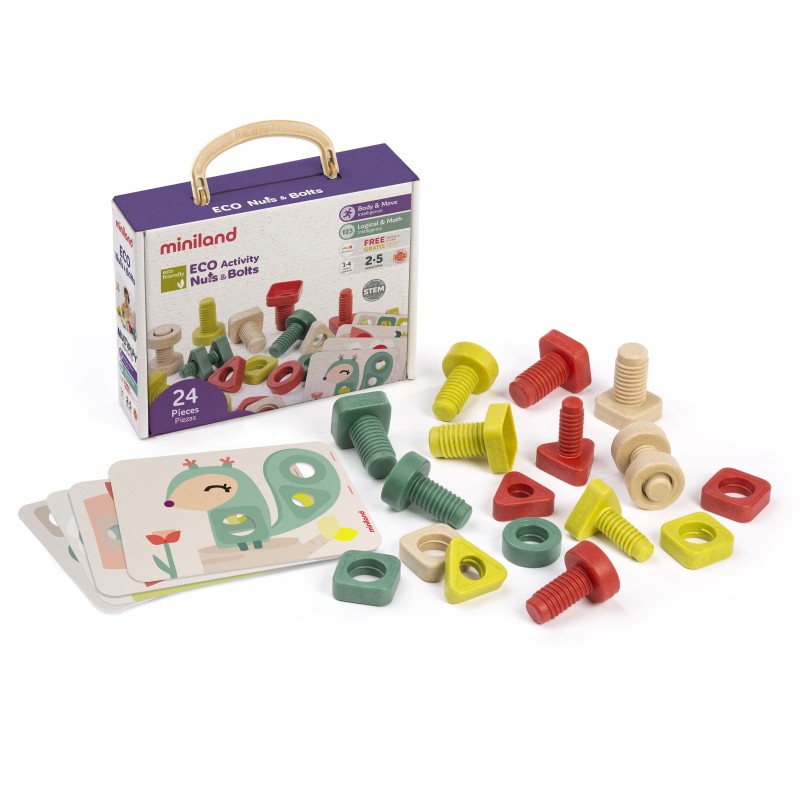 Juego de tornillos y tuercas ECO Nuts&Bolts