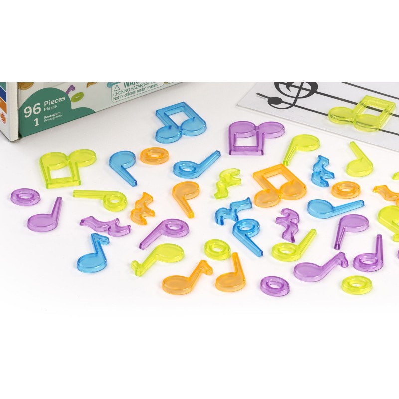 Notas musicales Translucent Musical Counters