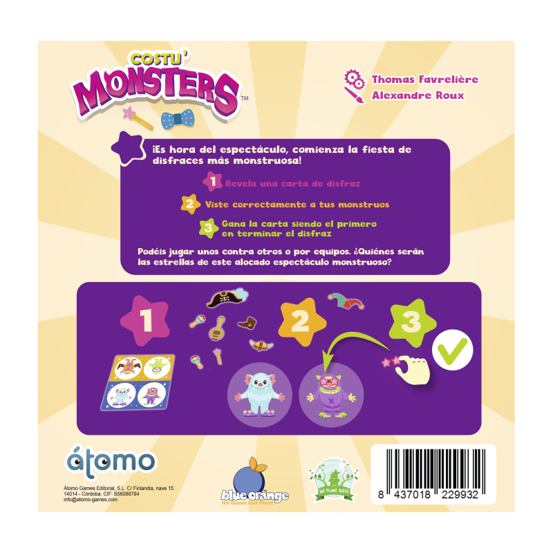 COSTU' MONSTERS