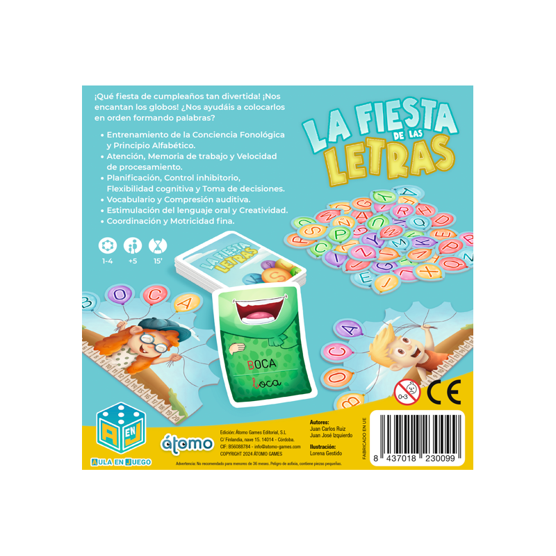 LA FIESTA DE LAS LETRAS