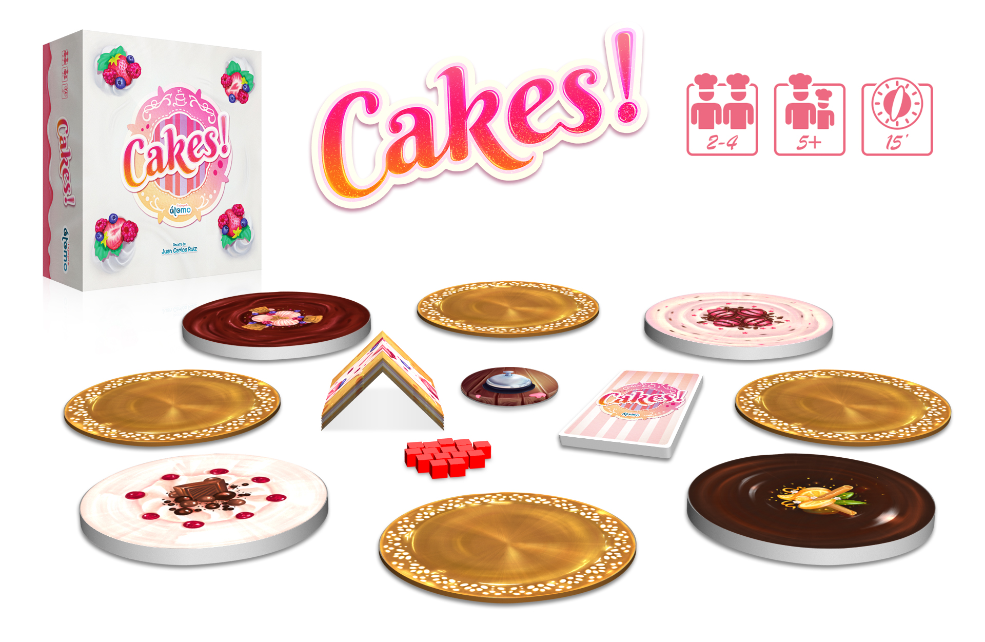 cakes! caja y componentes