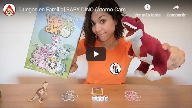 Video presentación juego familiar Baby Dino